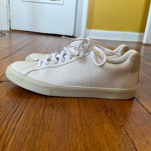 Vera white leather sneakers - 8 US 39 EUR